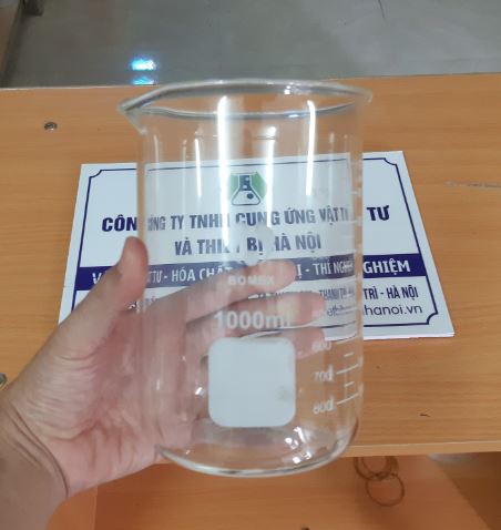 Cốc đốt thấp thành 1000ml, hãng Onelab
