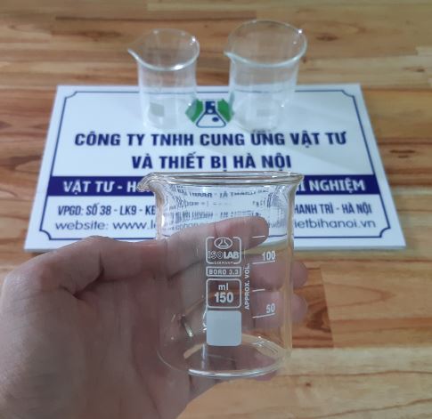 Cốc đốt thấp thành 150ml, hãng Onelab