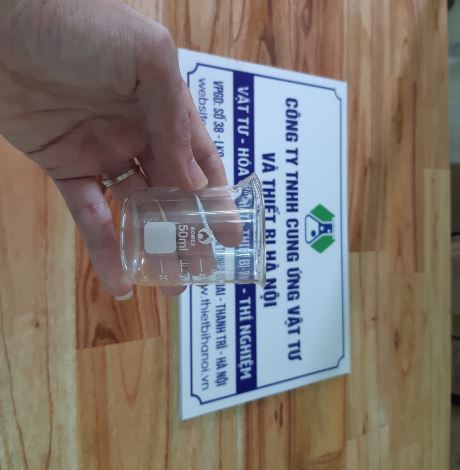 Cốc đốt thấp thành 50ml, hãng Onelab