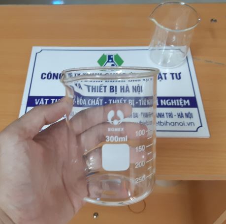 Cốc đong thủy tinh có mỏ 300ml, hãng Onelab