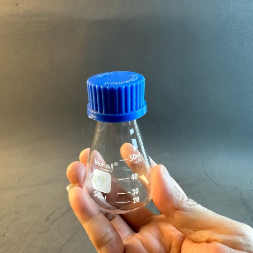 Bình tam giác có nắp vặn 50ml hãng Biohall-Germany